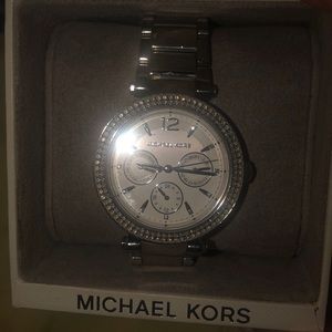 Silver Michael Kors watch
